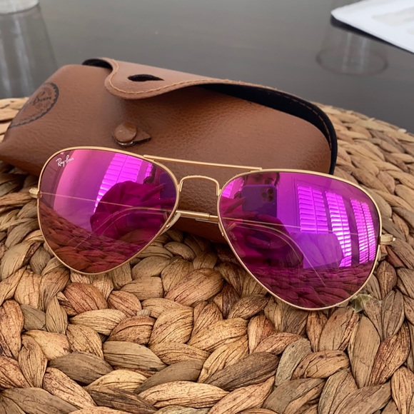 Reflective Ray-Ban aviators - Picture 1 of 6